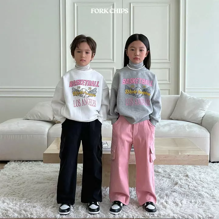 Fork Chips - Korean Children Fashion - #childofig - Angel Ball Sweatshirt - 2