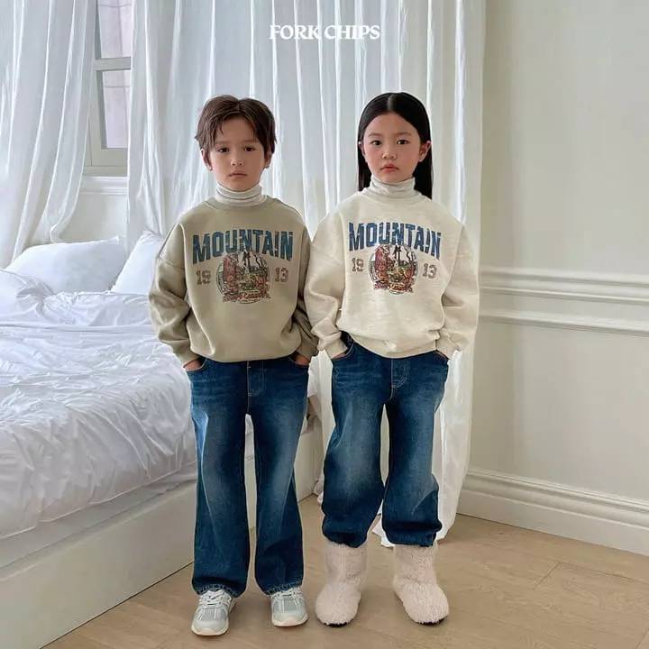 Fork Chips - Korean Children Fashion - #childofig - Classic Jeans - 12