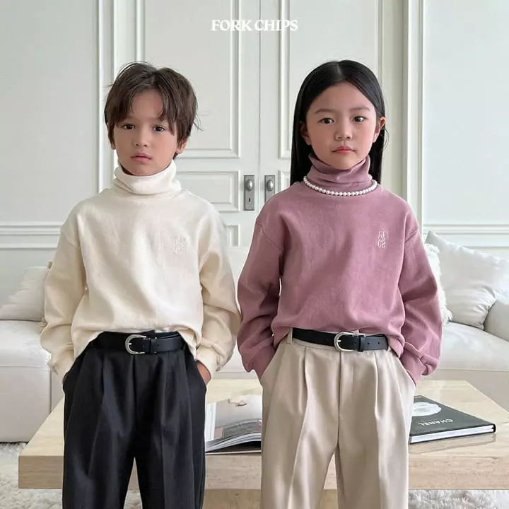 Fork Chips - Korean Children Fashion - #childofig - Dear Pants - 7