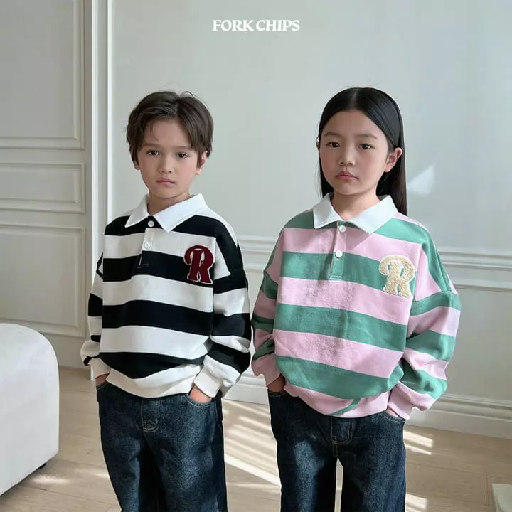 Fork Chips - Korean Children Fashion - #childrensboutique - Root Collar Sweatshirt - 9