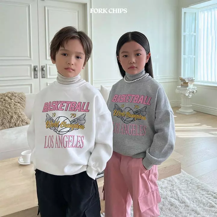 Fork Chips - Korean Children Fashion - #childrensboutique - Angel Ball Sweatshirt - 3