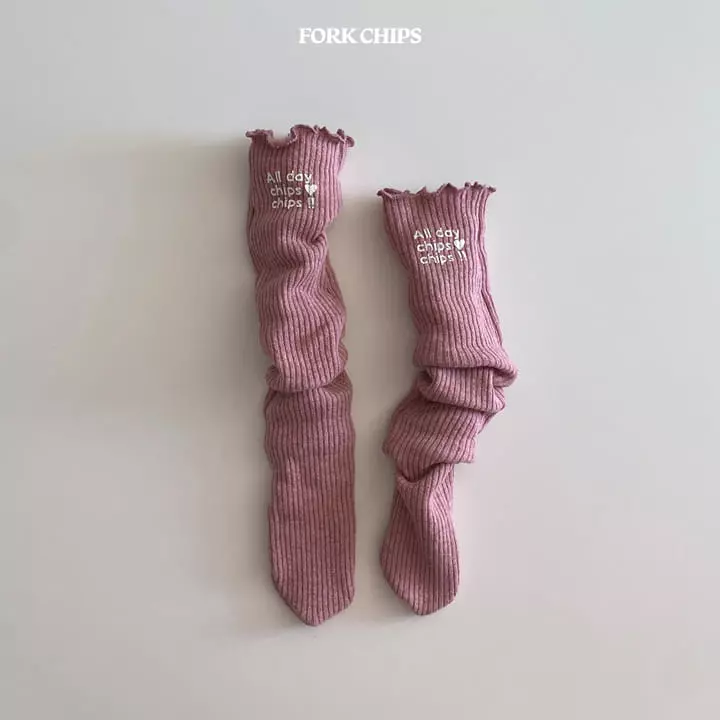 Fork Chips - Korean Children Fashion - #childrensboutique - All Day Socks - 3
