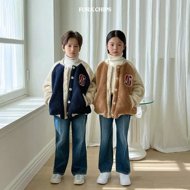 Fork Chips - Korean Children Fashion - #childrensboutique - Garden Dumble Jumper