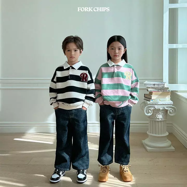Fork Chips - Korean Children Fashion - #designkidswear - Root Collar Sweatshirt - 10