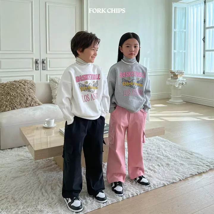 Fork Chips - Korean Children Fashion - #childrensboutique - Angel Ball Sweatshirt - 4