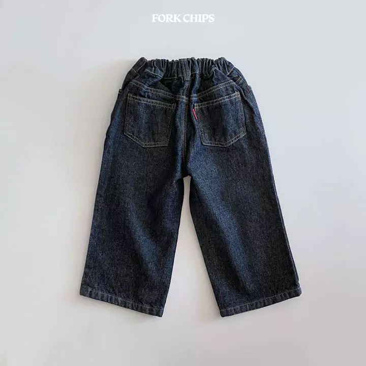 Fork Chips - Korean Children Fashion - #designkidswear - Bridge Jeans - 12