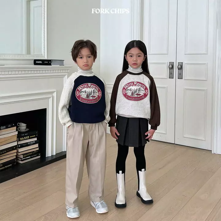 Fork Chips - Korean Children Fashion - #designkidswear - Dear Pants - 9