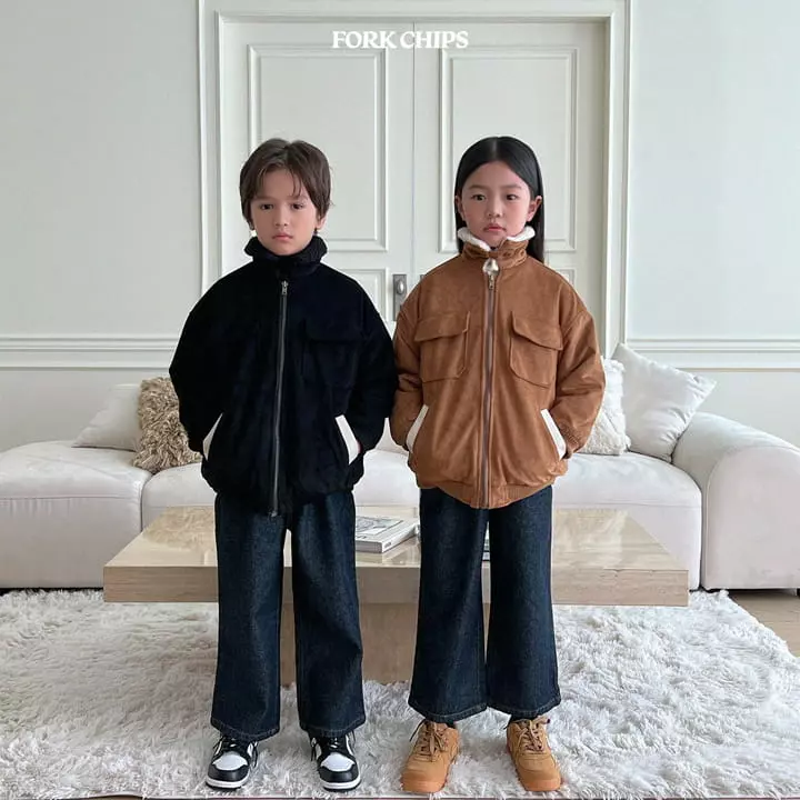 Fork Chips - Korean Children Fashion - #designkidswear - Ug Jumper - 3