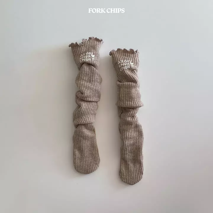 Fork Chips - Korean Children Fashion - #childrensboutique - All Day Socks - 4
