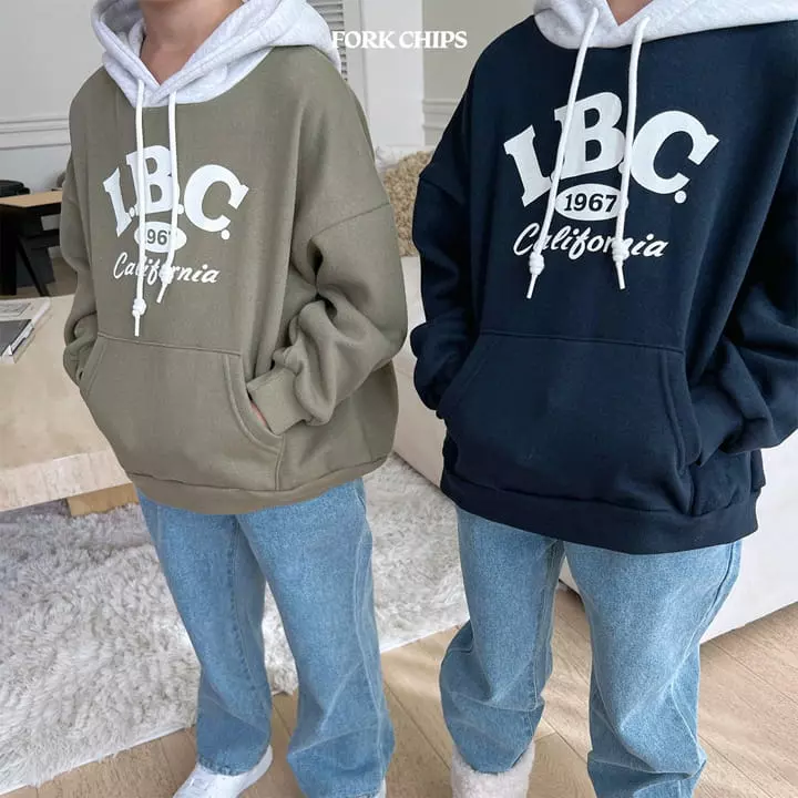 Fork Chips - Korean Children Fashion - #discoveringself - IBC Color Hoody - 10