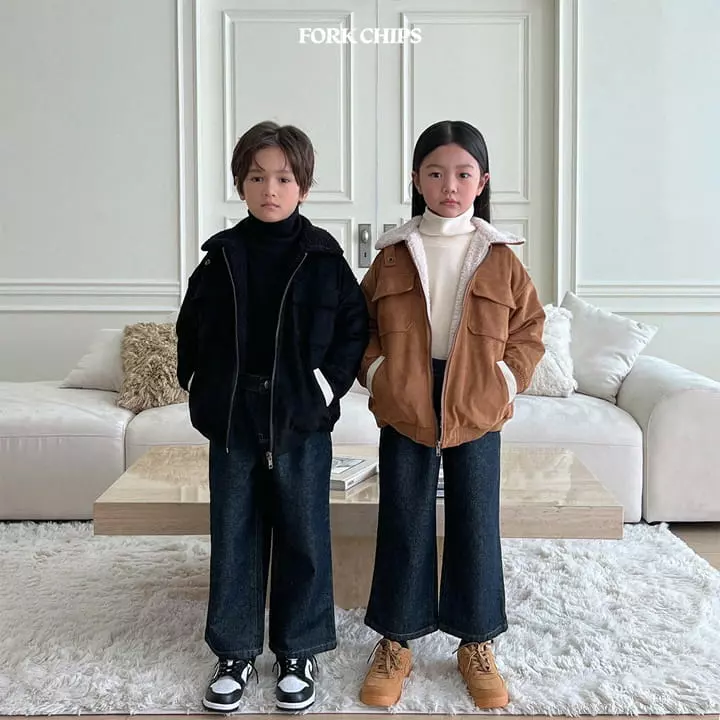Fork Chips - Korean Children Fashion - #designkidswear - Ug Jumper - 4