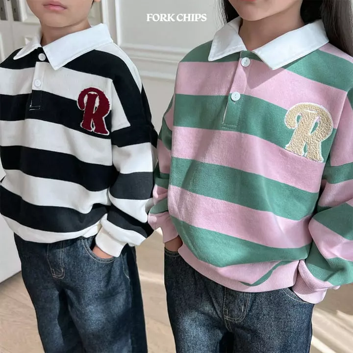 Fork Chips - Korean Children Fashion - #fashionkids - Root Collar Sweatshirt - 12