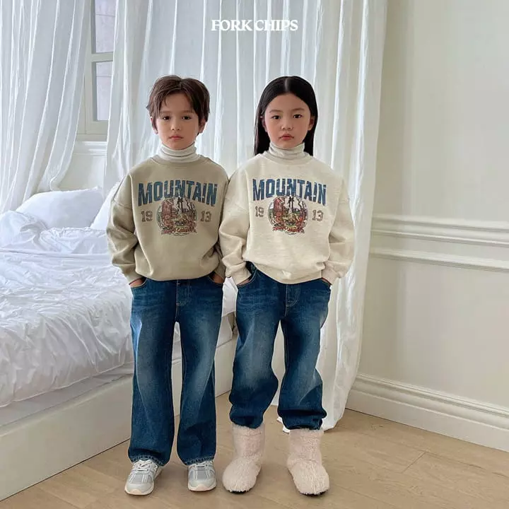 Fork Chips - Korean Children Fashion - #discoveringself - Camping Bear Sweatshirt - 4