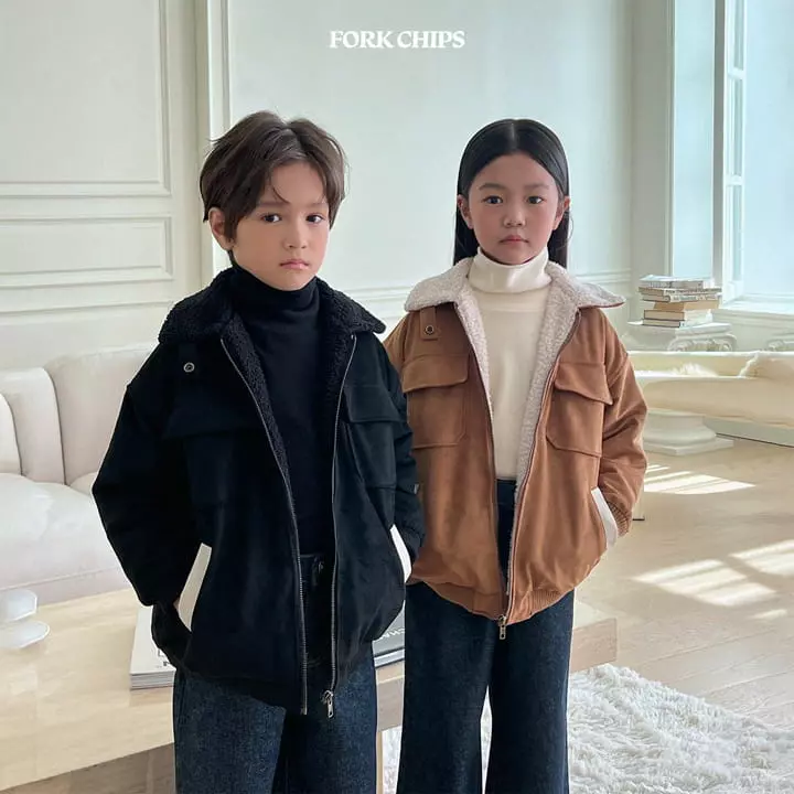 Fork Chips - Korean Children Fashion - #fashionkids - Ug Jumper - 5