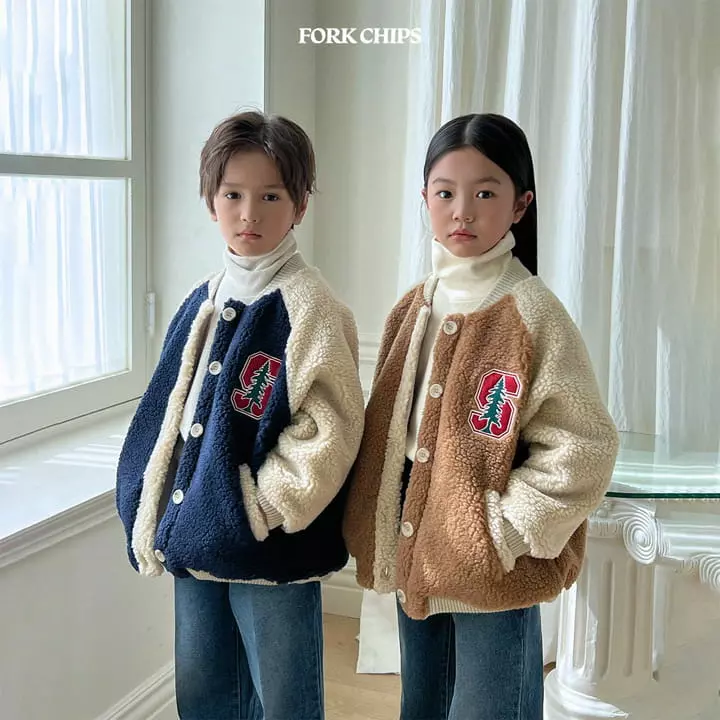 Fork Chips - Korean Children Fashion - #discoveringself - Garden Dumble Jumper - 4