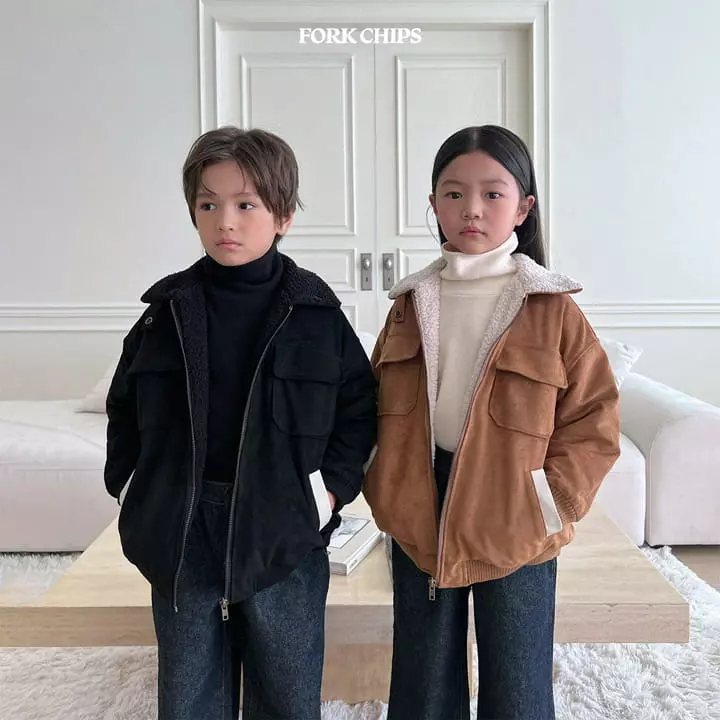 Fork Chips - Korean Children Fashion - #kidsshorts - Ug Jumper - 6