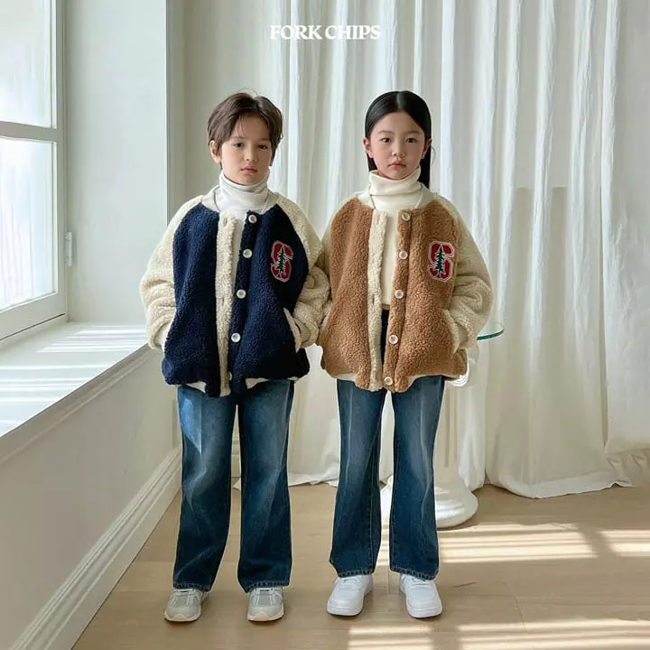 Fork Chips - Korean Children Fashion - #kidsshorts - Garden Dumble Jumper - 5