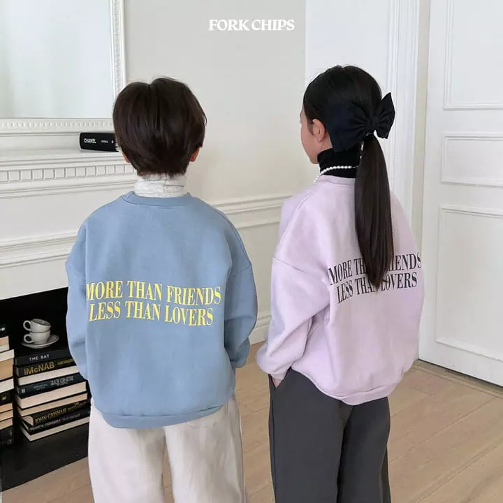 Fork Chips - Korean Children Fashion - #kidsstore - More Than Sweatshirt - 11