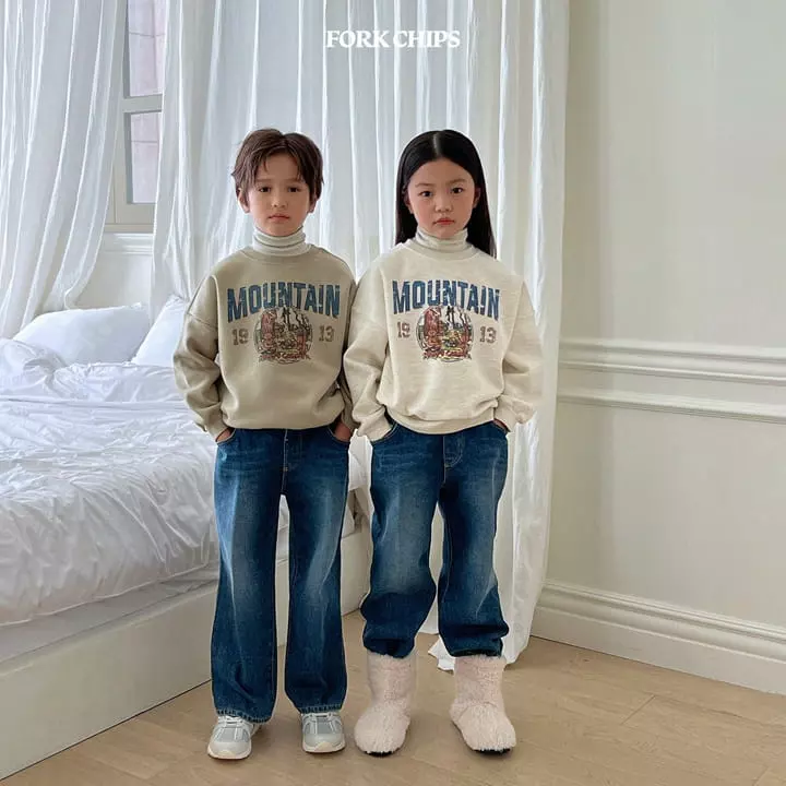 Fork Chips - Korean Children Fashion - #kidsstore - Camping Bear Sweatshirt - 6