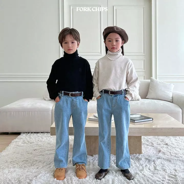 Fork Chips - Korean Children Fashion - #kidsstore - We Are Jeans - 3