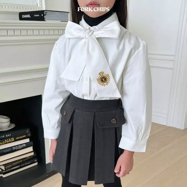 Fork Chips - Korean Children Fashion - #kidsstore - Buckin Blouse - 2
