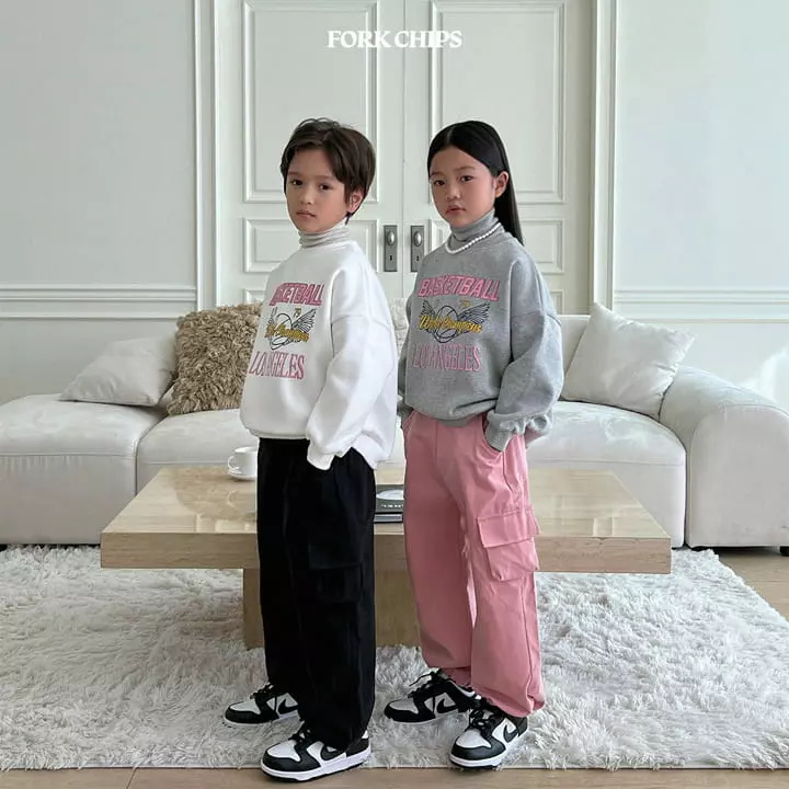 Fork Chips - Korean Children Fashion - #kidzfashiontrend - Angel Ball Sweatshirt - 9