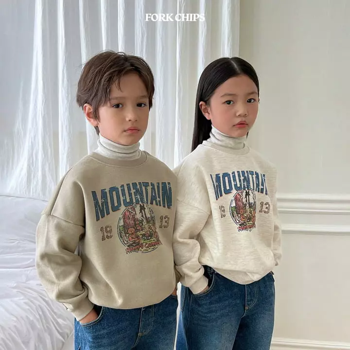 Fork Chips - Korean Children Fashion - #kidzfashiontrend - Camping Bear Sweatshirt - 7