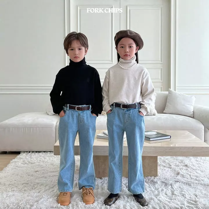 Fork Chips - Korean Children Fashion - #kidsstore - We Are Jeans - 4