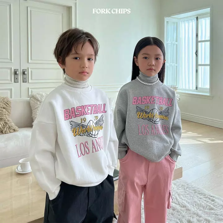 Fork Chips - Korean Children Fashion - #littlefashionista - Angel Ball Sweatshirt - 11