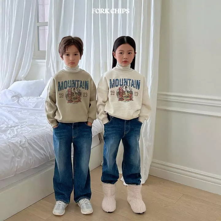 Fork Chips - Korean Children Fashion - #littlefashionista - Camping Bear Sweatshirt - 9