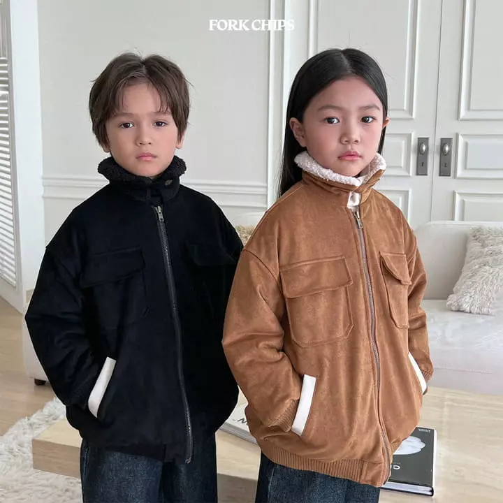 Fork Chips - Korean Children Fashion - #littlefashionista - Ug Jumper - 10