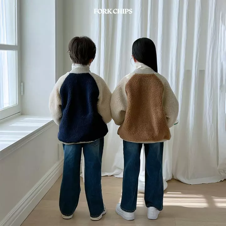 Fork Chips - Korean Children Fashion - #littlefashionista - Garden Dumble Jumper - 9