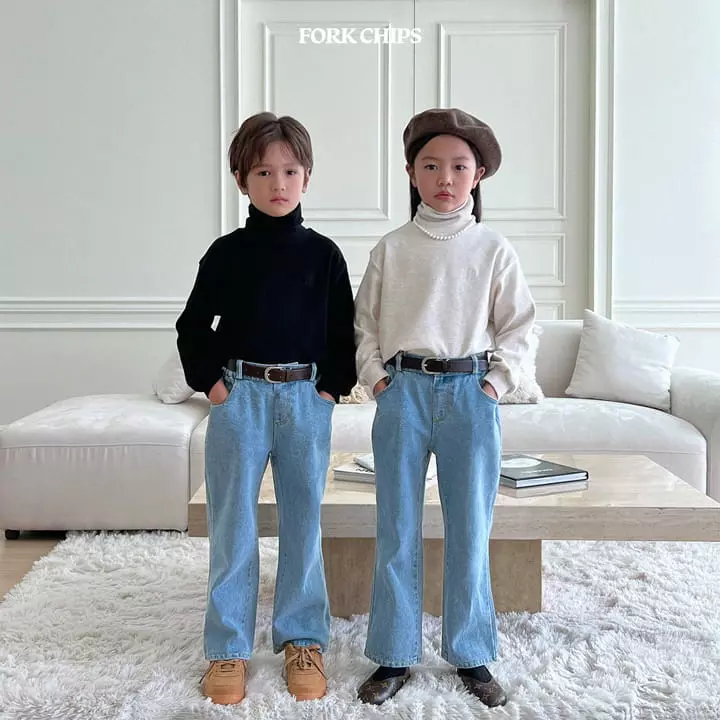 Fork Chips - Korean Children Fashion - #Kfashion4kids - Mild Tee - 4