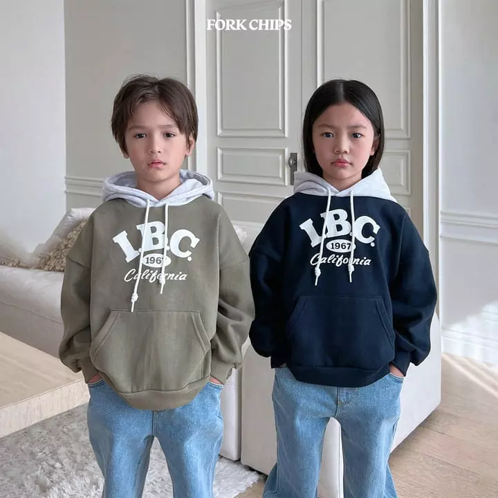 Fork Chips - Korean Children Fashion - #magicofchildhood - IBC Color Hoody