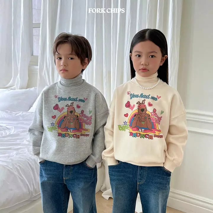 Fork Chips - Korean Children Fashion - #magicofchildhood - Classic Jeans - 8
