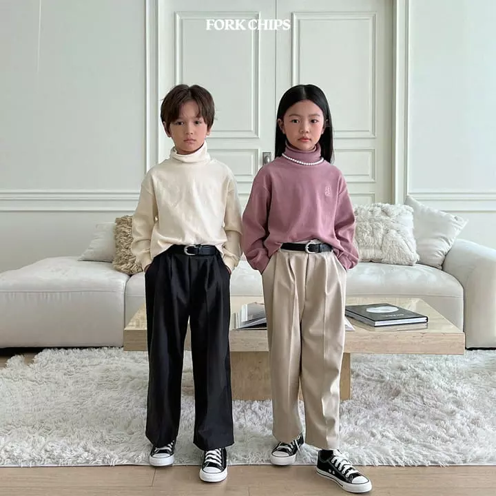 Fork Chips - Korean Children Fashion - #magicofchildhood - Dear Pants - 3