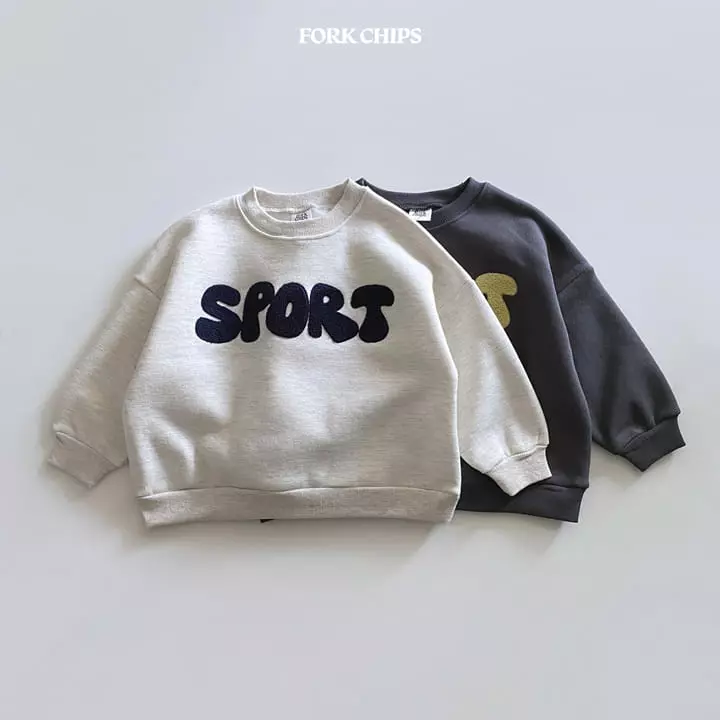 Fork Chips - Korean Children Fashion - #magicofchildhood - Sprot Top Bottom Set - 8