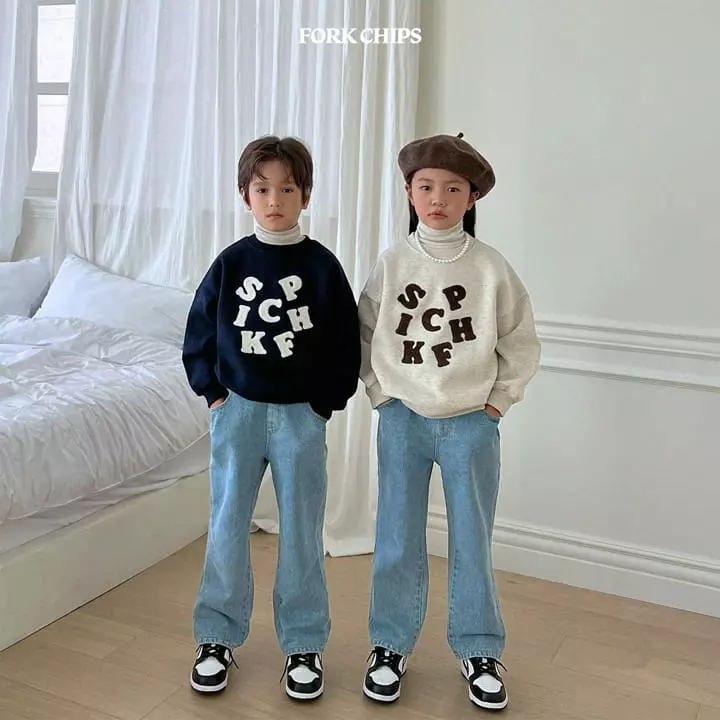 Fork Chips - Korean Children Fashion - #minifashionista - We Are Jeans - 8