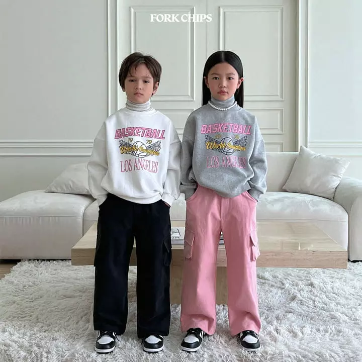 Fork Chips - Korean Children Fashion - #minifashionista - Centre Cargo Pants - 6
