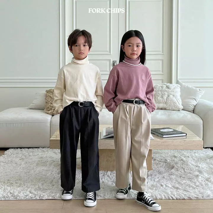 Fork Chips - Korean Children Fashion - #magicofchildhood - Dear Pants - 4