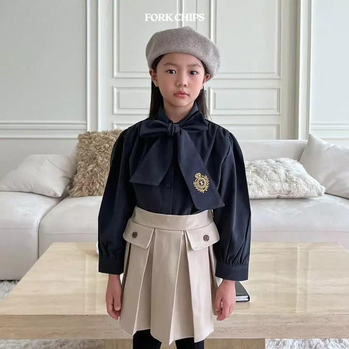 Fork Chips - Korean Children Fashion - #minifashionista - Buckin Blouse - 7