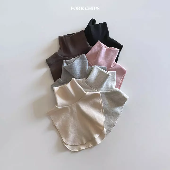 Fork Chips - Korean Children Fashion - #prettylittlegirls - Warmer Turtleneck 