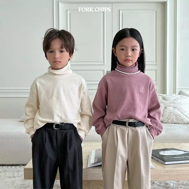 Fork Chips - Korean Children Fashion - #stylishchildhood - Mild Tee - 10