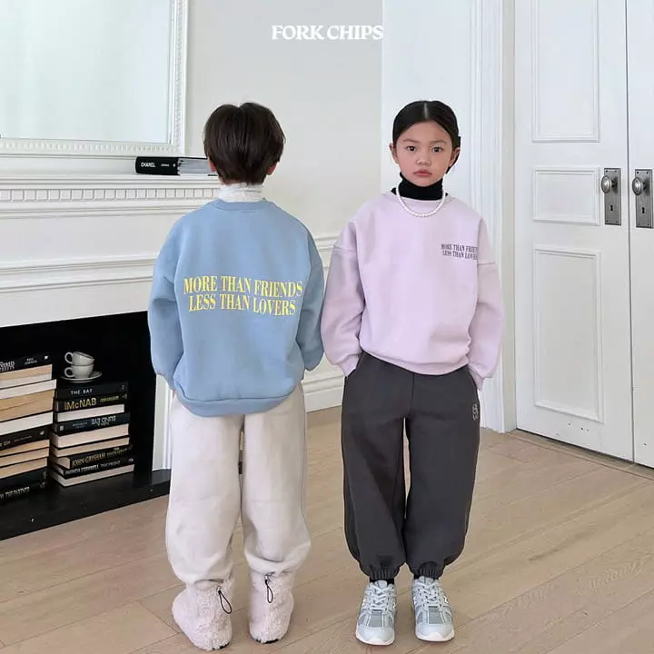 Fork Chips - Korean Children Fashion - #todddlerfashion - More Than Sweatshirt - 2