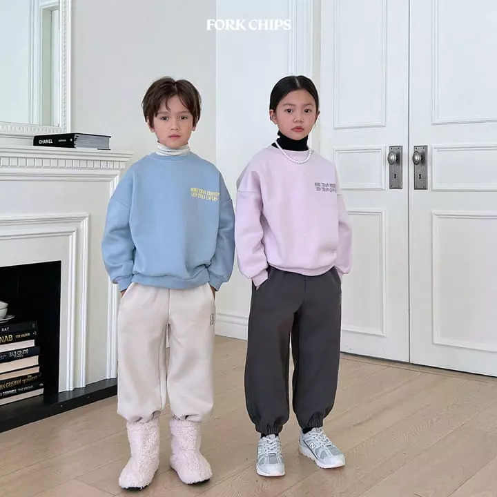 Fork Chips - Korean Children Fashion - #toddlerclothing - More Than Sweatshirt - 3