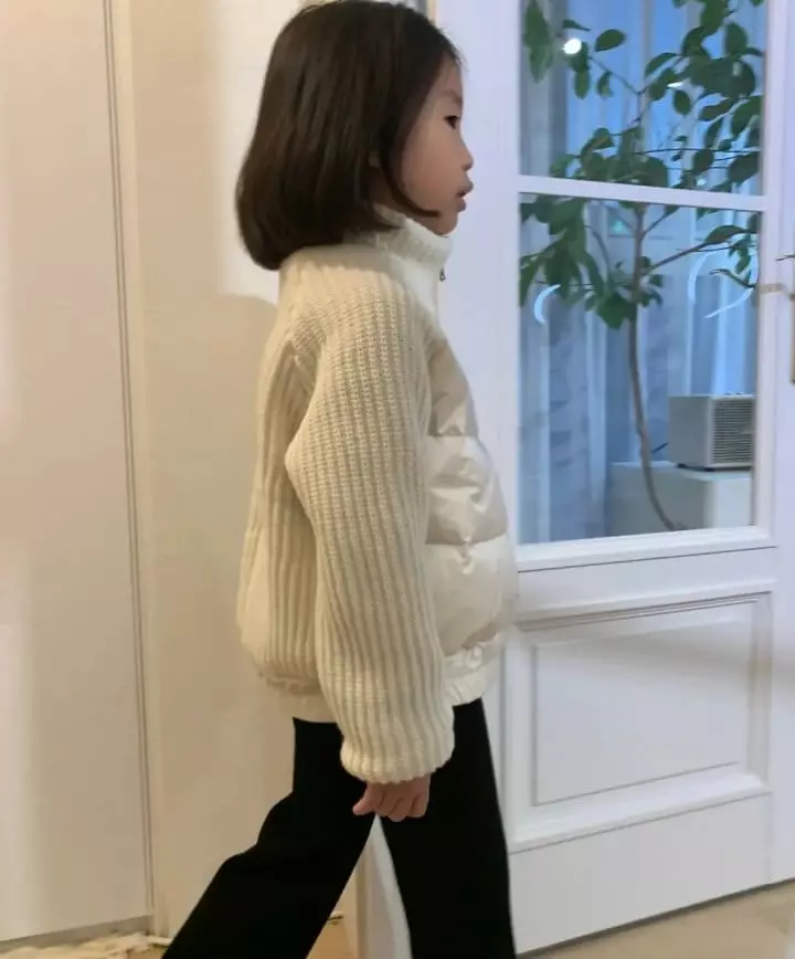 Franc Franc - Korean Children Fashion - #childrensboutique - Supima Knit Zip-up - 10
