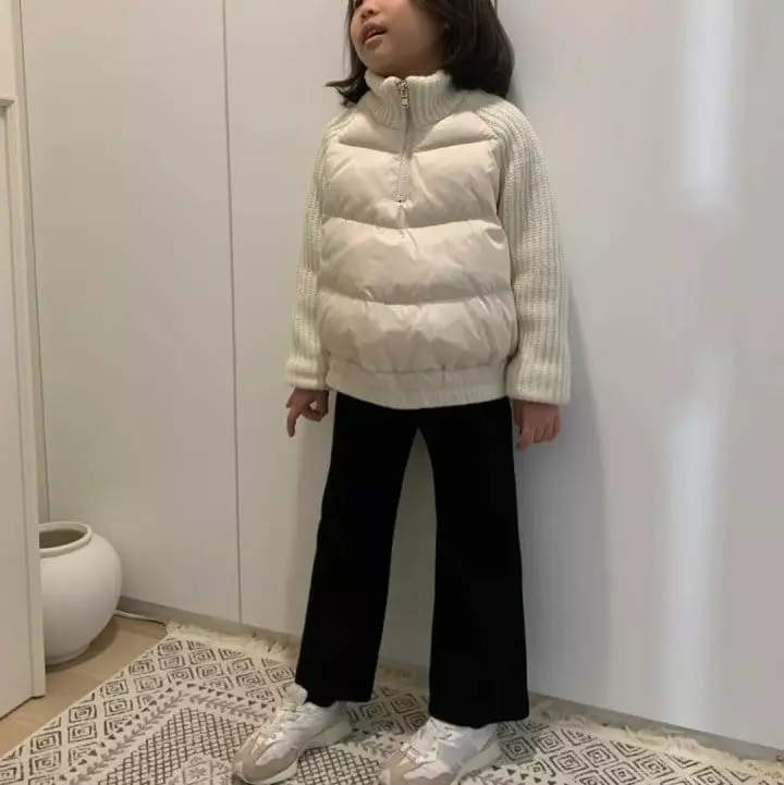 Franc Franc - Korean Children Fashion - #littlefashionista - Supima Knit Zip-up - 2