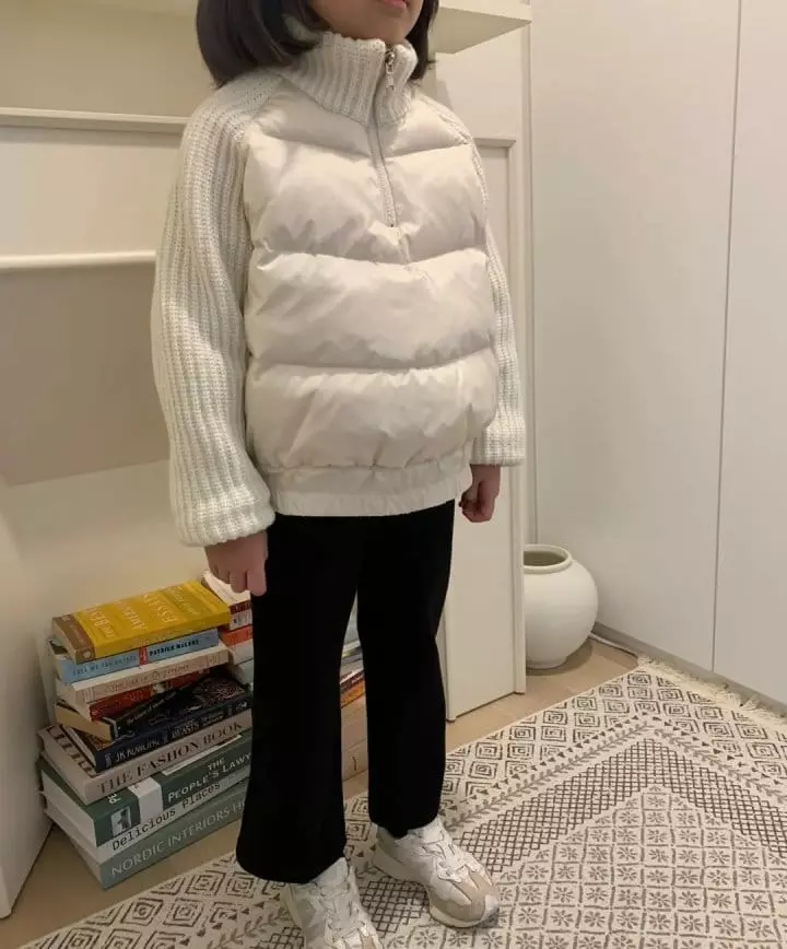 Franc Franc - Korean Children Fashion - #toddlerclothing - Supima Knit Zip-up - 7