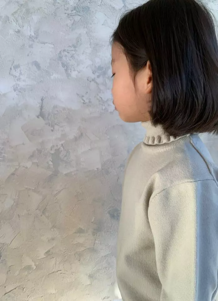 Franc Franc - Korean Children Fashion - #toddlerclothing - Frill Knit Muffler - 8