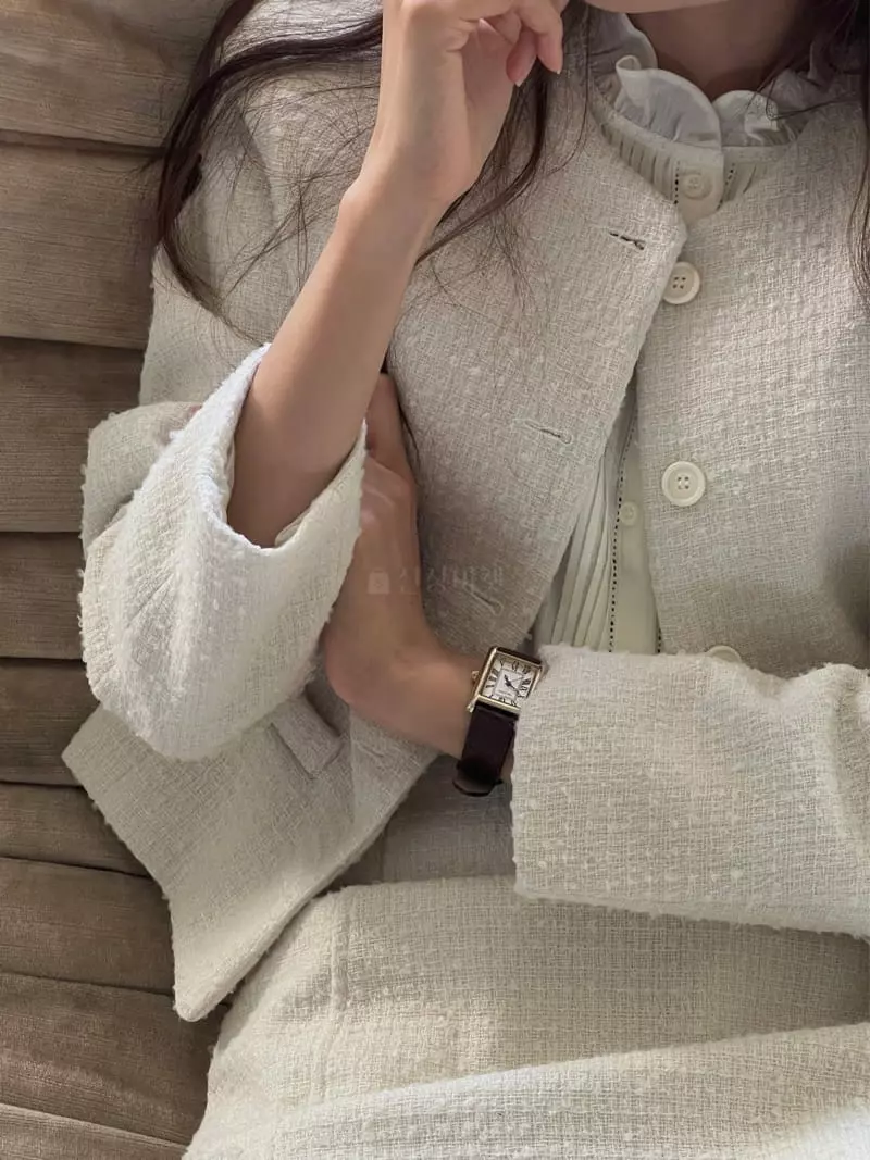 Fre - Korean Women Fashion - #pursuepretty - Ganni Twid Jacket - 3